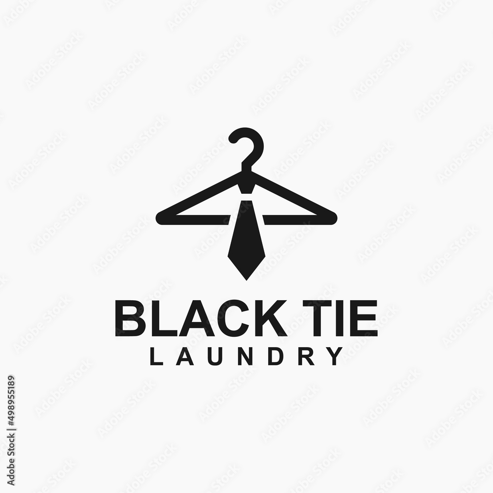 tie laundry logo or work logo tie laundry logo or work logo