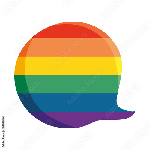 pride speech bubble