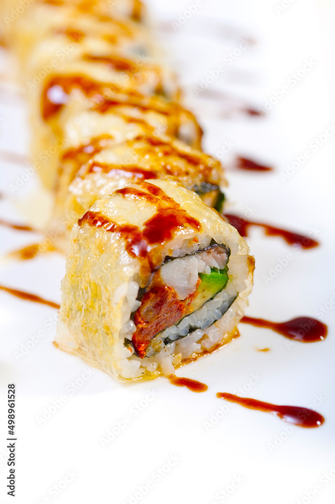 fresh sushi choice combination assortment selection fresh sushi choice combination assortment selection