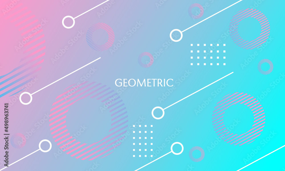 Obraz premium Abstract geometric background with purple and pink gradient colors. design for website, poster, flyer