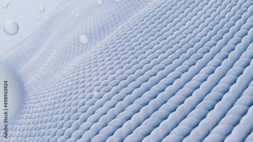 Cloth surface with fabric detail, 3d rendering.