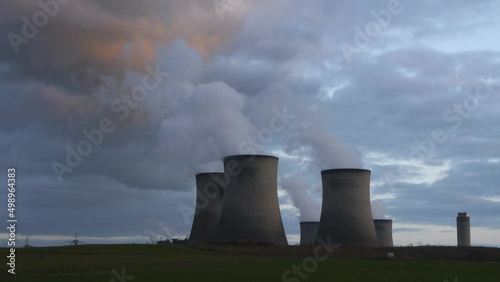 Didcot A Power Station time lapse Pro Res 4:2:2 photo