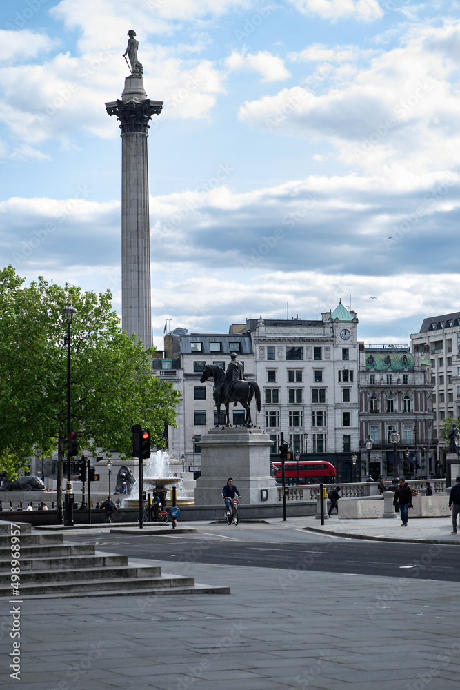 Different angle to a Trafalgar Square