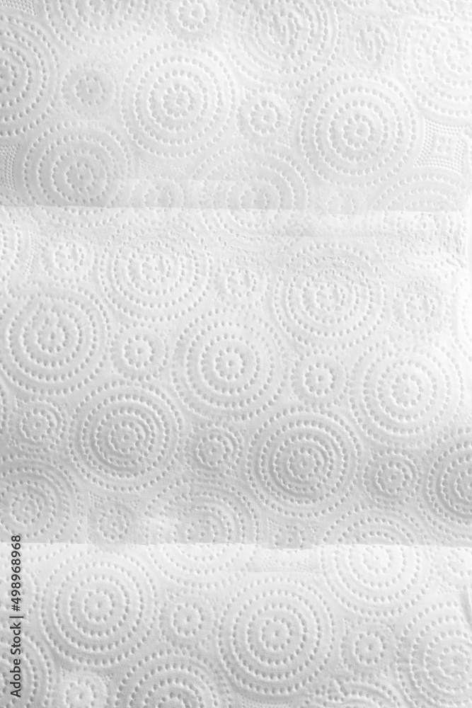 Obraz premium Texture of paper towel as background, closeup view