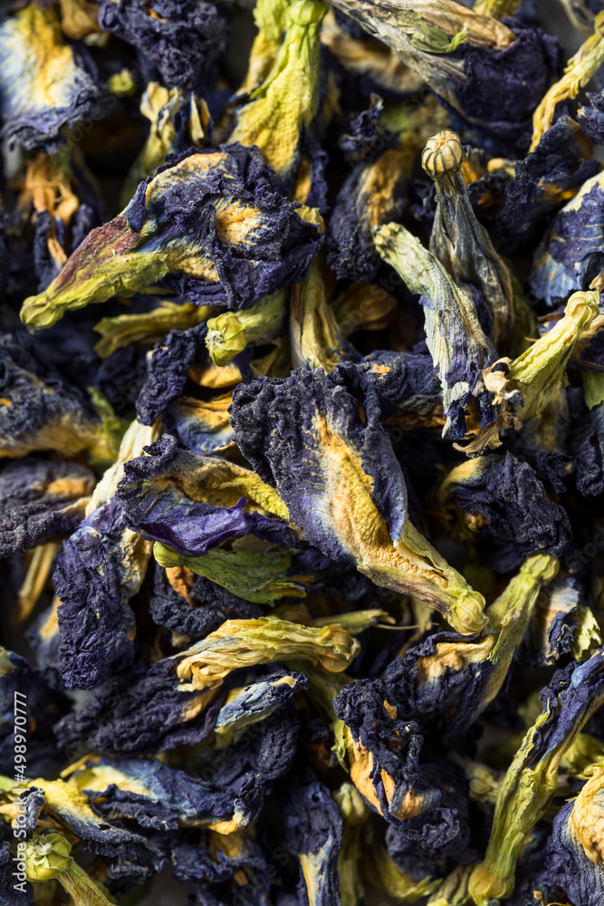 Organic Dry Butterfly Pea Flower Tea Organic Dry Butterfly Pea Flower Tea