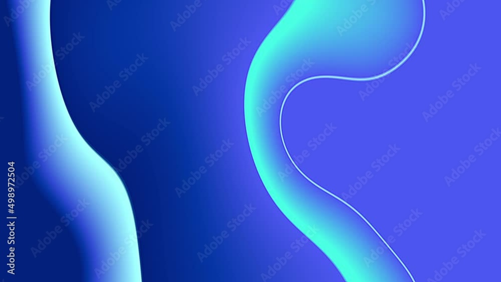 Abstract blue violet gradient shapes on bright blue background. Creative cover with blurred morphing shapes. Shadowed form and glowing line animation. Web and presentation template. Northern lights Abstract blue violet gradient shapes on bright blue background. Creative cover with blurred morphing shapes. Shadowed form and glowing line animation. Web and presentation template. Northern lights