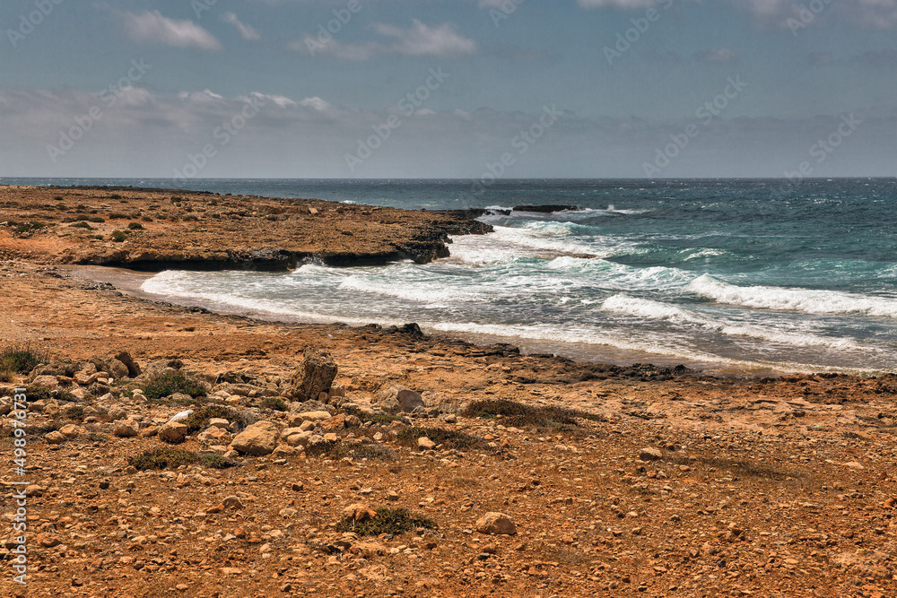 Ayia Napa rocky stormy seafront, Cyprus. Ayia Napa rocky stormy seafront, Cyprus.