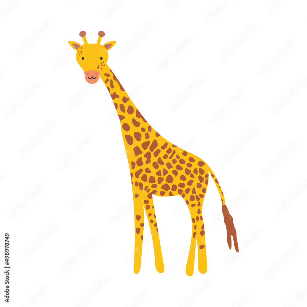 Obraz premium cute giraffe icon