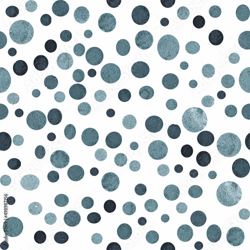 pattern of isolated watercolor different bubbles