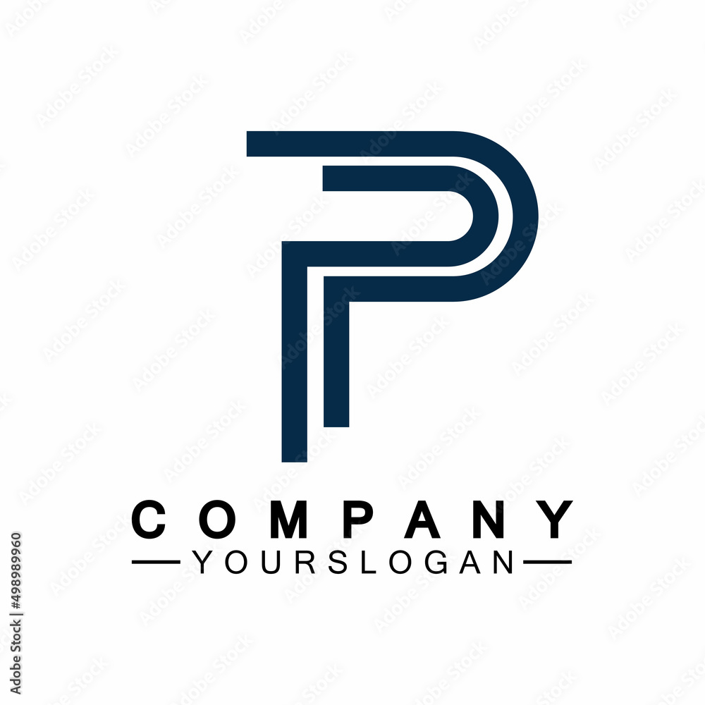 Letter P logo icon design vector, alphabet logo template Letter P logo icon design vector, alphabet logo template