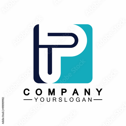 Letter P logo icon design vector  alphabet logo template
