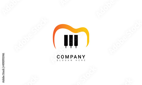 Music Organ Logo template