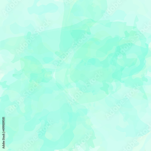 Marble surface. Mint color texture and paint splash.Spring wedding invitation.Fresh green watercolor background with splatters and spot.