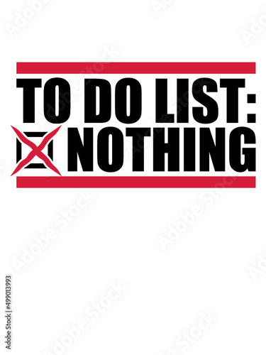 Liste Abgehakt Nothing 
