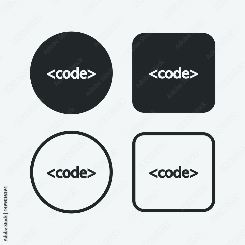 Programming_language vector icon illustration sign Programming_language vector icon illustration sign