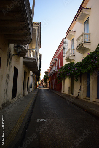 street in the old town © waldir