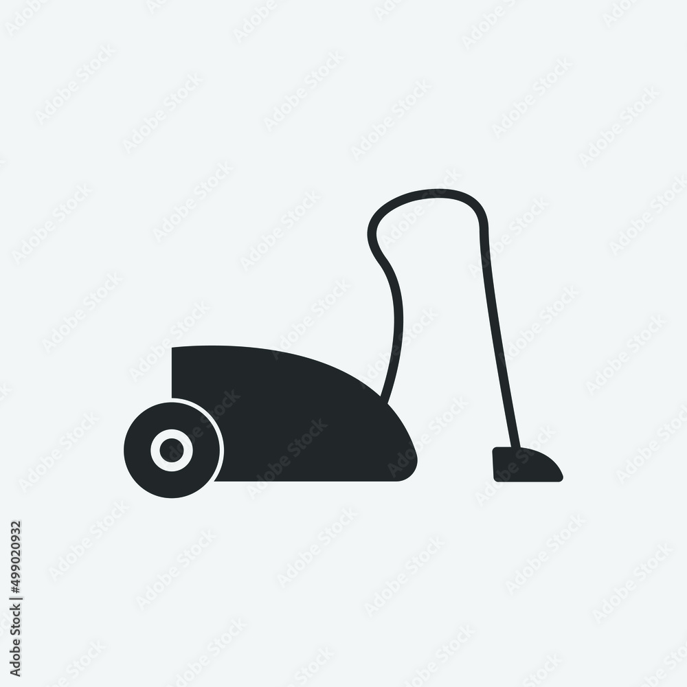 Vacuum_cleaner vector icon illustration sign Vacuum_cleaner vector icon illustration sign