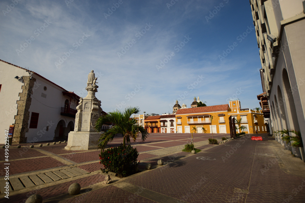 Fototapeta premium street in the town