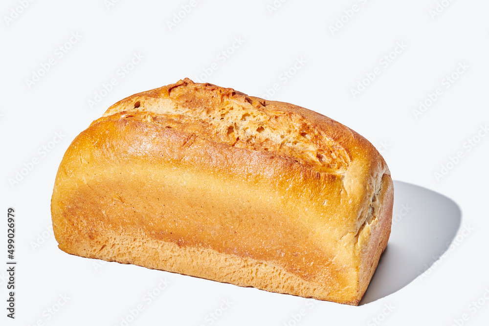 Bread isolated on white background Bread isolated on white background