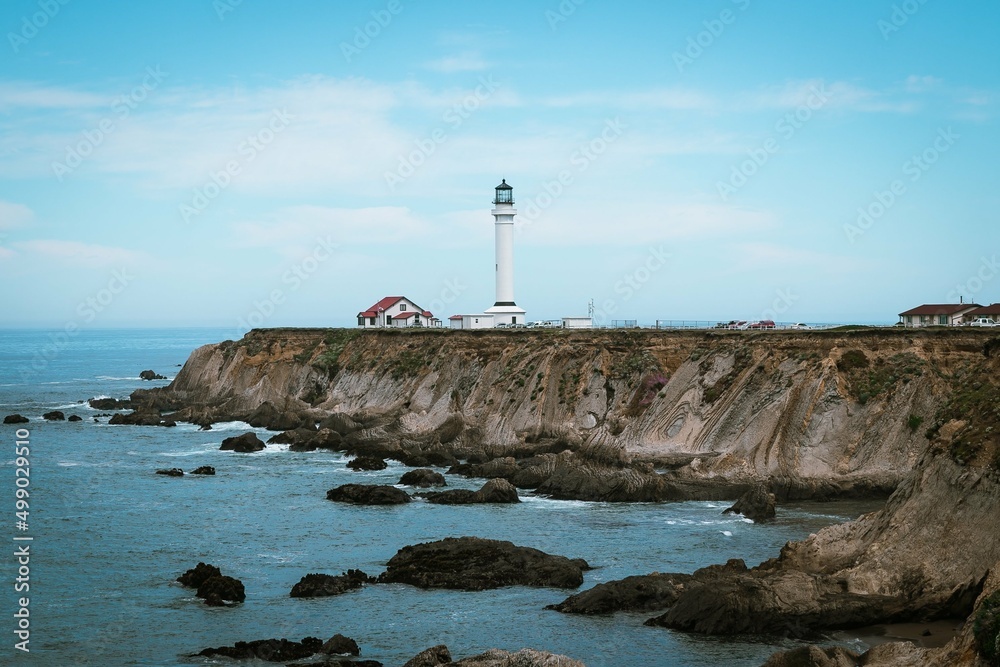 lighthouse on the coast