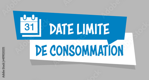 Logo date limite de consommation.