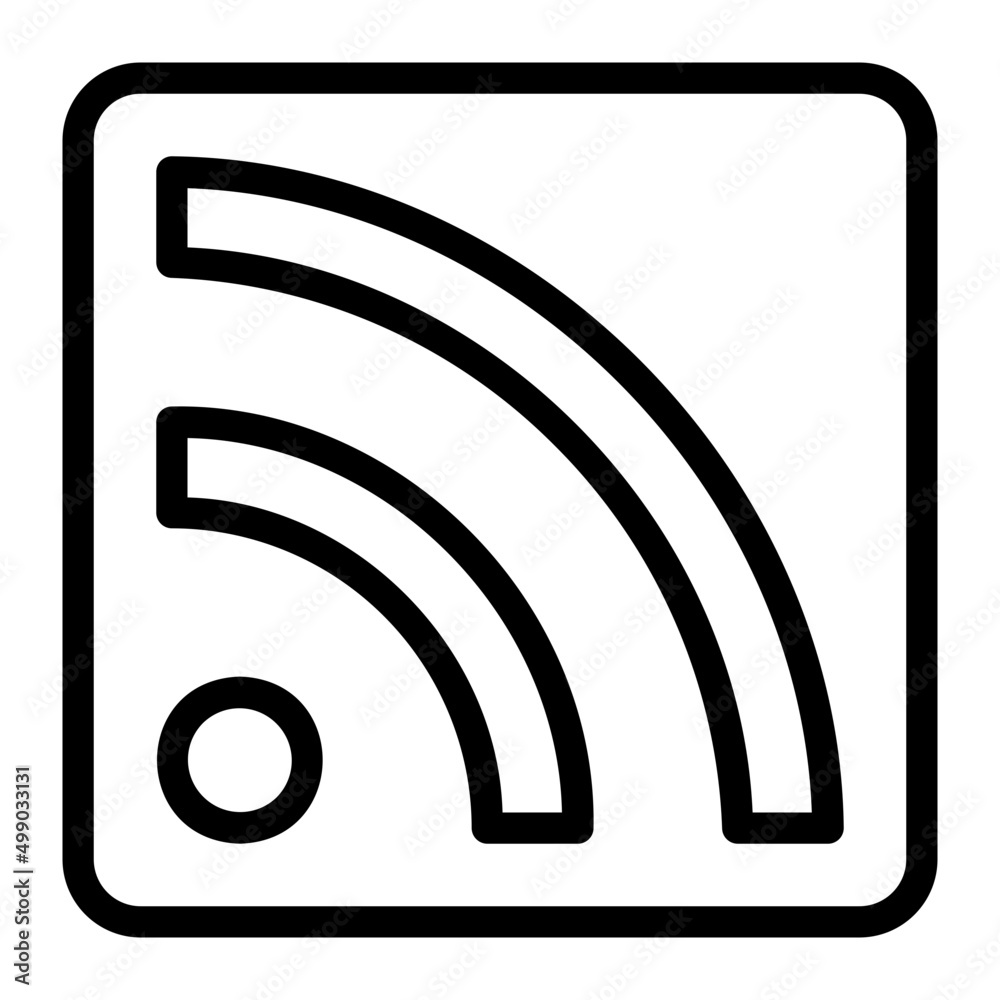 rss line icon rss line icon