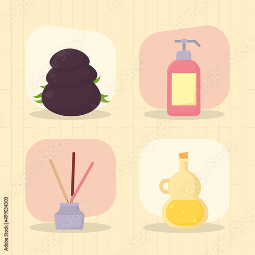 spa icon set