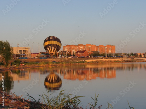 reflection in the water