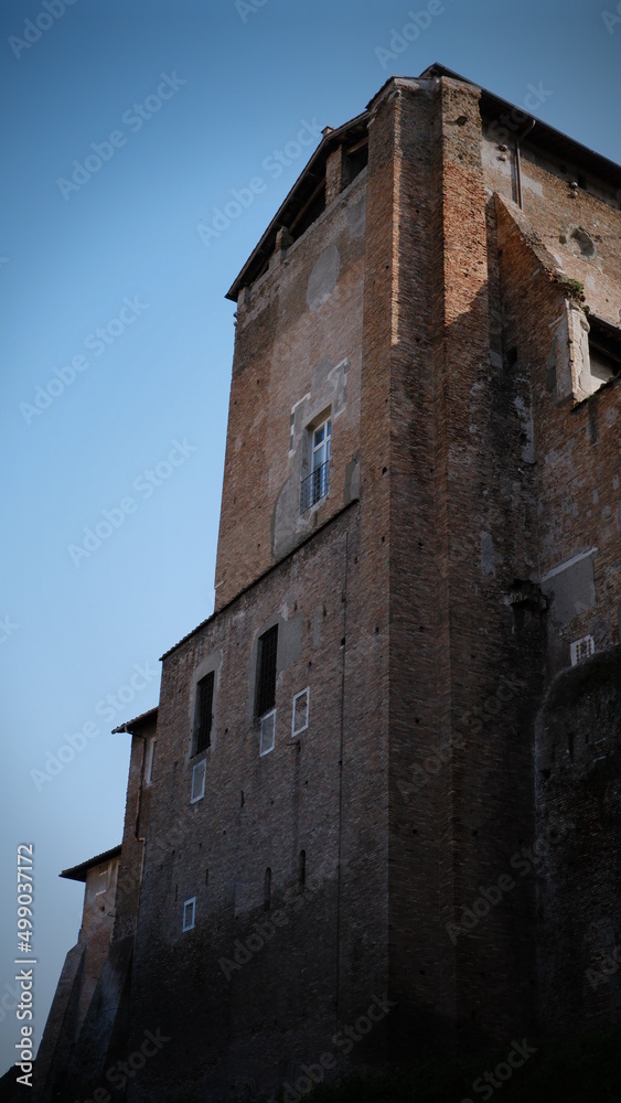 The Old Fortress, medieval fortress by the Mediteraneean sea