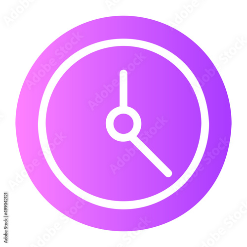 timeout gradient icon