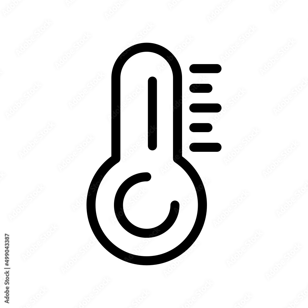 Temperature Icon Vector Symbol Design Illustration Temperature Icon Vector Symbol Design Illustration