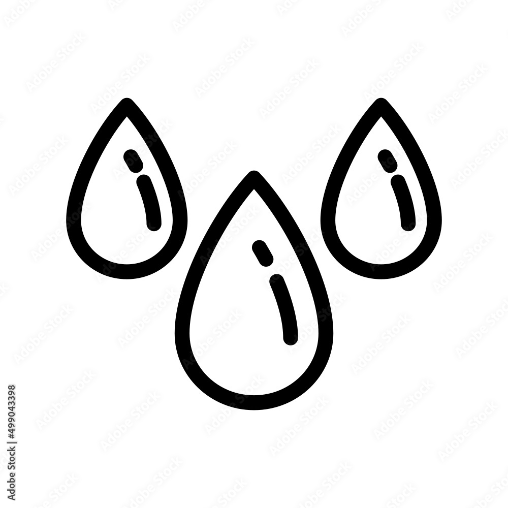 Rain Icon Vector Symbol Design Illustration Rain Icon Vector Symbol Design Illustration