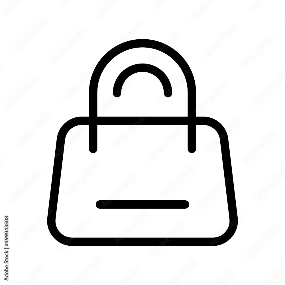 Bag Icon Vector Symbol Design Illustration Bag Icon Vector Symbol Design Illustration