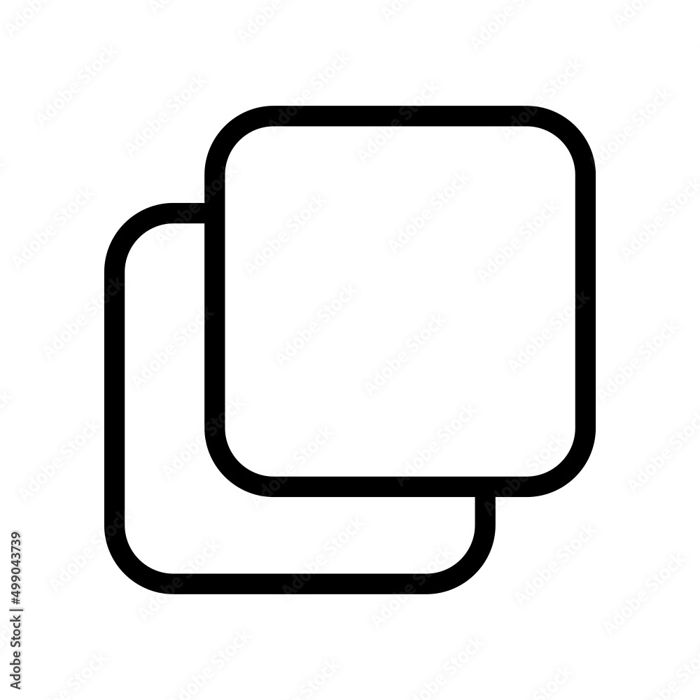 Copy Icon Vector Symbol Design Illustration Copy Icon Vector Symbol Design Illustration
