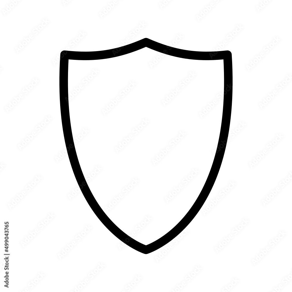 Shield Icon Vector Symbol Design Illustration Shield Icon Vector Symbol Design Illustration