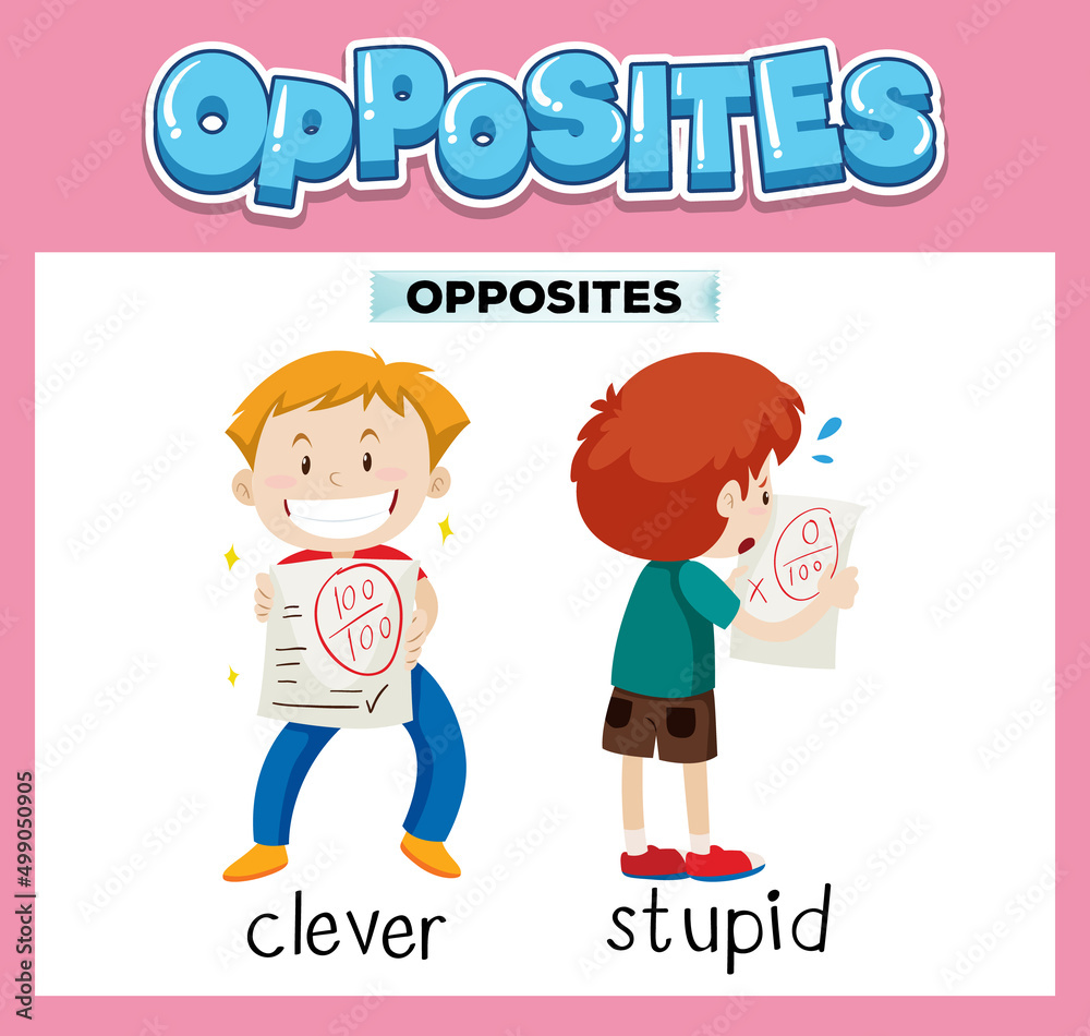 Opposite English words for kids Opposite English words for kids