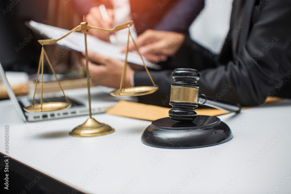 justice and law concept.Male judge Consultation and legal concepts, lawyers, justice and law concept.Male judge Consultation and legal concepts, lawyers,