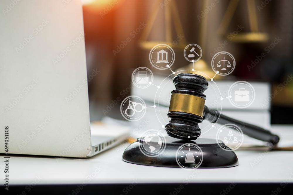 justice and law concept.Male judge Consultation and legal concepts, lawyers, justice and law concept.Male judge Consultation and legal concepts, lawyers,