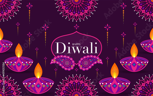 Happy Diwali, Deepavali or Dipavali the festival