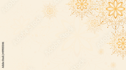 elegant background with mandala