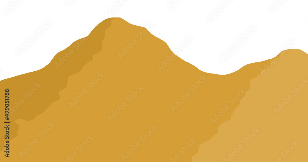 Big yellow sand dunes background