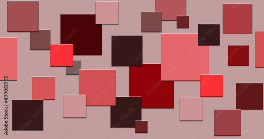 Red geometric shape structure for art banner design Red geometric shape structure for art banner design