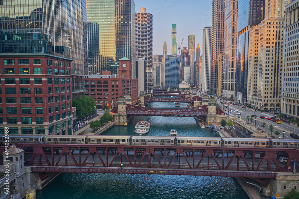 Fototapeta premium Chicago River