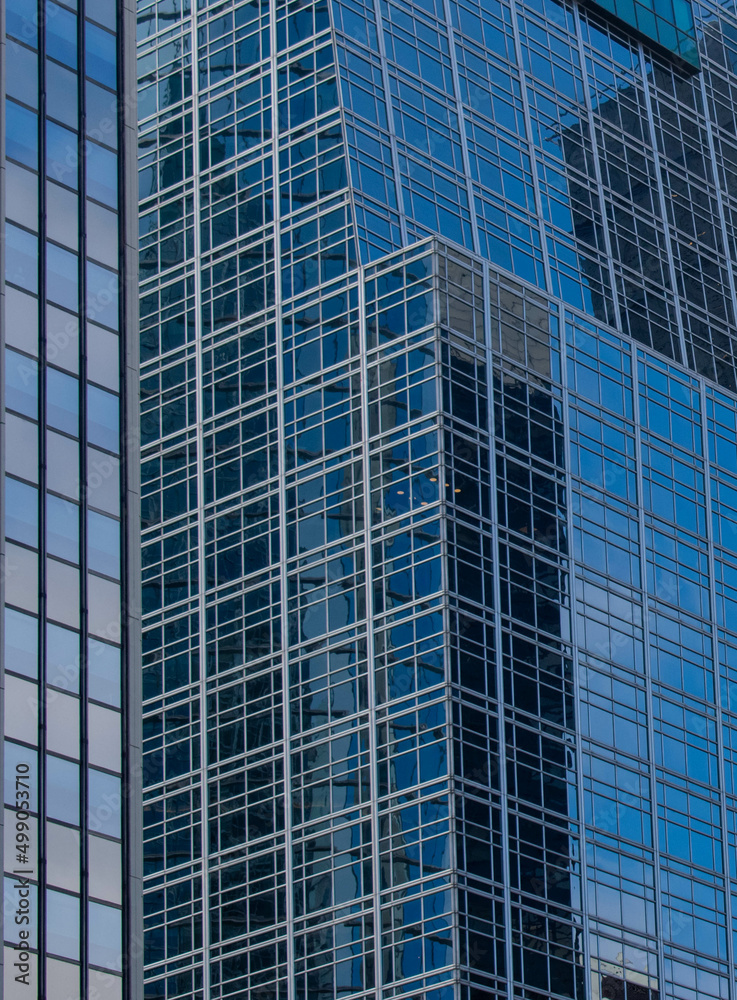 Modern office building. Modern office building.