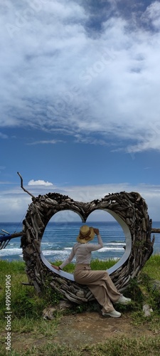 Dulan Sea Viewing Platform, Taitung, enjoy the beautiful coastline of Taitung photo