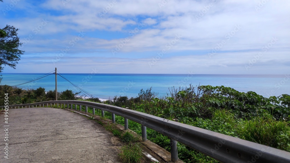 Nantian Observation Deck, Taitung, enjoy the beautiful coastline of Taitung