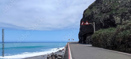 The scenery of Kenting with Mudan Bay in pingtung county, taiwan photo