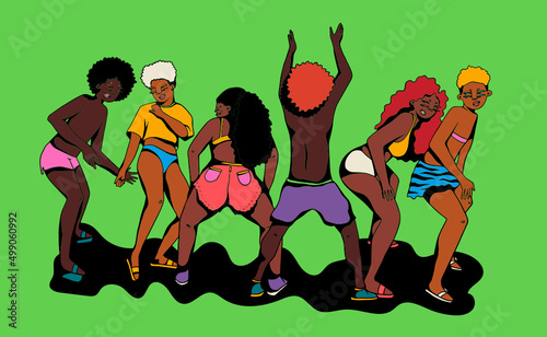 Friends Dancing