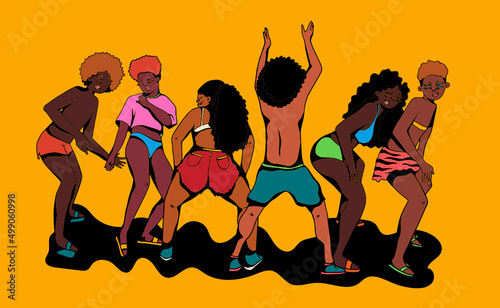 Friends Dancing