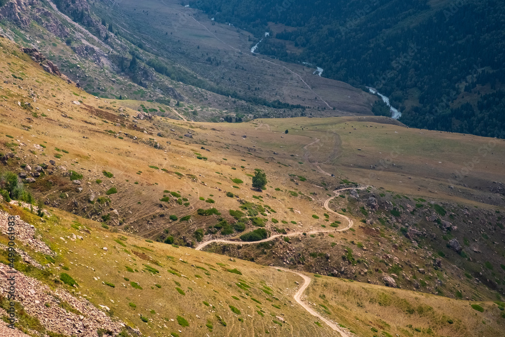 View to Kora river from View to Kora river from